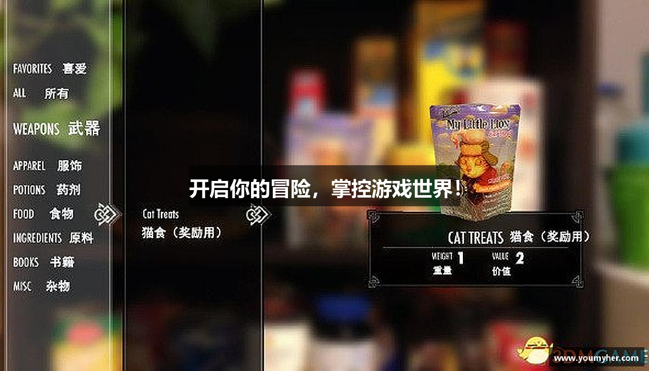 开启你的冒险，掌控游戏世界！